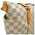 Louis Vuitton White Damier Azur Totally PM Bianco - vista 14
