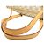 Louis Vuitton White Damier Azur Totally PM Bianco - vista 19
