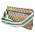 Sac banane Gucci Beige GG Canvas Web Double Pocket - vue 2