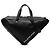 Balenciaga Triangle Duffle Bag aus Leder in Schwarz, Größe Medium