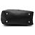 Balenciaga Triangle Duffle Bag aus Leder in Schwarz, Größe Medium - Ansicht 3