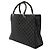 Borsa Gucci Gray GG Canvas Bamboo Marrone Grigio antracite - vista 2