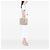Lady Dior in agnello martellato Canyon bianco Large Bianco sporco - vista 6