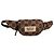 Borsa a tracolla Gucci in nylon ripstop GG marrone