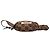 Borsa a tracolla Gucci in nylon ripstop GG marrone - vista 3