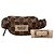 Borsa a tracolla Gucci in nylon ripstop GG marrone - vista 8