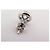 Autre Marque NUOVI ORECCHINI A STUD CON DIAMANTE SOLITARIO 1.7CT ORO BIANCO 18K Argento - vista 12