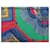 Hermès PAÑUELO HERMES POSTE ET CAVALERIE PAR METZ CUADRADO 90 CM EN SEDA Multicolor  - vista 10