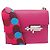 Hermès NUOVA BORSA A SPALLA HERMES VERROU MINI PELLE DI CAPRA MYSORE FUSHIA ANEMONE Fuschia