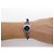 Bulgari BRACCIALE BVLGARI BVLGARI ARGENTO MASSICCIO 925 SU CORDOLE BLU SILVER BANGLE - vista 9