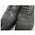 SCARPE SANTONI 13998 RICHELIEU 8 IT 43 FR PELLE PATINATA GRIGIA Grigio - vista 12