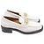 Mocassini Gucci Interlocking G in pelle bianca Bianco