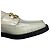 Mocassini Gucci Interlocking G in pelle bianca Bianco - vista 8