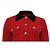 Sandro Paris Button-Down Blazer aus roter Viskose - Ansicht 2