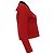 Sandro Paris Button-Down Blazer aus roter Viskose - Ansicht 3