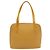 Borsa a tracolla Louis Vuitton Lussac in pelle marrone e gialla Giallo - vista 4