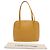 Borsa a tracolla Louis Vuitton Lussac in pelle marrone e gialla Giallo - vista 5