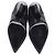 Stivaletti con tacco zeppo Niki 85 in pelle nera Saint Laurent Nero - vista 6