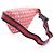 Marsupio Gucci Star Children in tela e pelle Bianco Rosso - vista 2