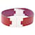 Hermès Bracelet Loulou en cuir et acier inoxydable Hermes Argenté  - vue 1