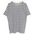 Top in cotone Moncler Bianco Blu Blu navy - vista 4