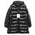 Chaqueta de Plumón Moncler COURCELLES Negro - vista 2
