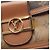 Bolso de hombro Louis Vuitton Dauphine Mini Monogram Castaño Beige - vista 7