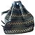 Fendi Zigzag Embroidery Leather Backpack Brown