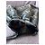 Fendi Zigzag Embroidery Leather Backpack Brown - view 6