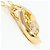 Autre Marque Collana in oro giallo 18K con diamante D'oro - vista 2