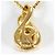 Autre Marque Collana in oro giallo 18K con diamante D'oro - vista 3