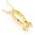 Autre Marque Collana in oro giallo 18K con opale e diamante D'oro - vista 2