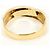Autre Marque 18K Gelbgold-Ring mit Onyx und Diamant Golden - Ansicht 3