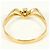 Autre Marque 18K Gelbgold-Ring mit Diamant Golden - Ansicht 3