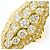 Autre Marque 18K Gelbgold-Ring mit Diamant Golden - Ansicht 2