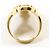 Autre Marque 18K Gelbgold-Ring mit Diamant Golden - Ansicht 3