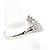 Autre Marque PT850 Platinring mit Diamant - Ansicht 3