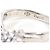 Autre Marque PT850 Platinring mit Diamant - Ansicht 5