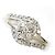 Autre Marque PT900 Platinring mit Diamant