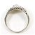 Autre Marque PT900 Platinring mit Diamant - Ansicht 2