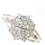 Autre Marque PT900 Platinring mit Diamant