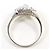 Autre Marque PT900 Platinring mit Diamant - Ansicht 3