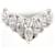 Autre Marque Platinring mit Diamant  - Ansicht 2