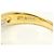 Autre Marque 18K Gelbgold- und Platin-Ring mit Diamant Golden - Ansicht 4
