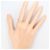 Autre Marque 18K Gelbgold- und Platin-Ring mit Diamant Golden - Ansicht 6