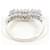 Autre Marque Platinring mit Diamant - Ansicht 4