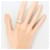 Autre Marque Platinring mit Diamant - Ansicht 7