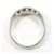 Autre Marque Platinring mit Diamant - Ansicht 3