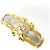 Autre Marque PT900 Platin- und 18K Gelbgold-Ring mit Diamant Golden