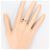 Autre Marque Ring aus Platin und Gelbgold mit Diamant Golden - Ansicht 6
